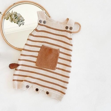 Simplee Kids Girls Knit Rompers for Newborn to Toddler