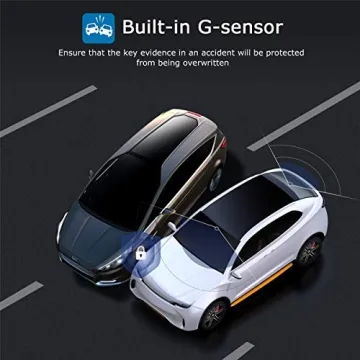 ORSKEY Dual Dash Cam 1080P with Night Vision