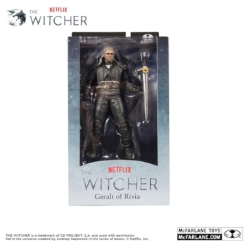 McFarlane Toys The Witcher Geralt Action Figure Netflix