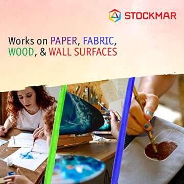 Stockmar Watercolor Paint- 6 Set, Washable Paint for Kids, Homeschoolers & Students, Waldorf Art Supplies (6 Bottles, 20 mL each)