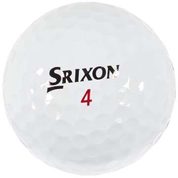 Srixon Z-StarXV Golf Balls - Unmatched Performance in White