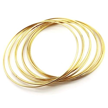 Dream Catcher Metal Rings for Crafting | Wpxmer 10 Pcs