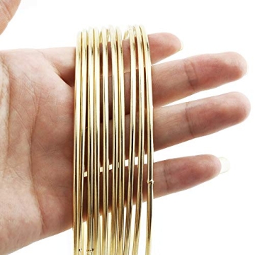 Dream Catcher Metal Rings for Crafting | Wpxmer 10 Pcs