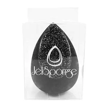 JelSponge, The Original Silicone and Soft Sponge Makeup Blender, Dual Use, Spread and Blend Foundation, Silisponge
