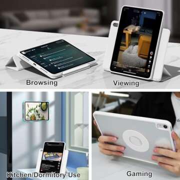 Premium ZENLU iPad Mini 6th 7th Gen Case with Stand