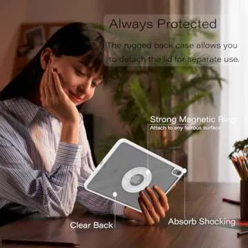 Premium ZENLU iPad Mini 6th 7th Gen Case with Stand