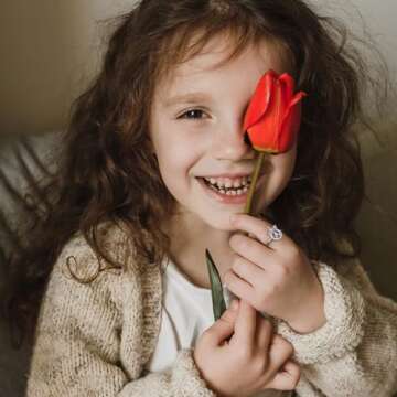 Initial Rings for Teen Girls, Silver Rings for Girls Initial Rings for Girls Initial Ring Adjustable...