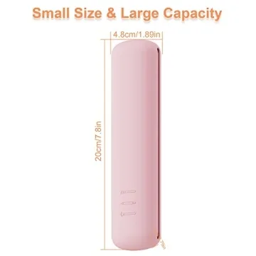 FERYES Travel Makeup Brush Holder for Clean and Organized Brushes