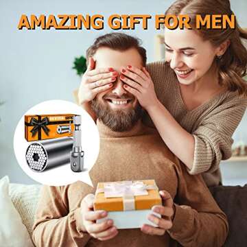 Stocking Stuffers for Adults Men, Super Universal Socket Tools Gifts for Men, Christmas Gifts for Me...