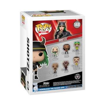 Funko POP! WWE: Shotzi Blackheart - Collectable Vinyl Figure - Gift Idea - Official Merchandise - for Kids & Adults - Sports Fans - Model Figure for Collectors and Display