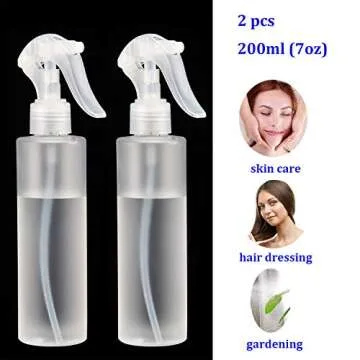 Denkee Spray Bottles - 7oz Refillable Mist Sprayers Pack