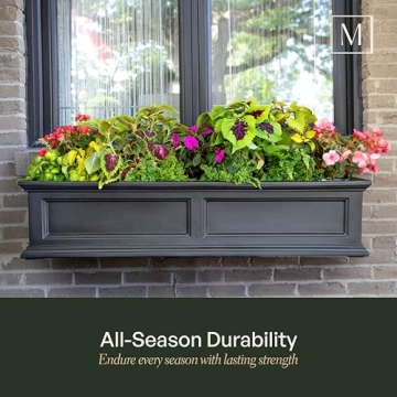 Mayne Fairfield 4ft Self-Watering Window Box Planter