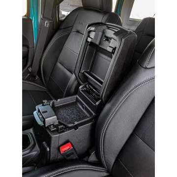 Boomerang® Tire Tread Armpad™ for Jeep Wrangler JL (2018-2021) - Center Console Armrest Cover
