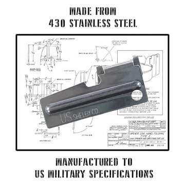 US Shelby P-38 Can Openers - Durable & Lightweight 5-Pack