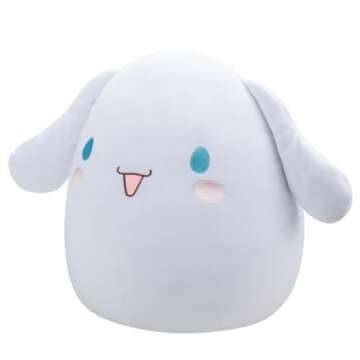 Squishmallows Original Sanrio 14-Inch Cinnamoroll Plush - Large Ultrasoft Official Jazwares Plush