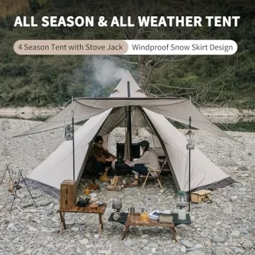 Naturehike Ranch Hot Tent for 6-8 Person Family Camping