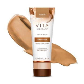 Vita Liberata Body Blur, Leg and Body Makeup. Skin Perfecting Foundation for Flawless Bronze, Easy A...