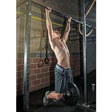 Fire Team Fit Weighted Belt with Chain, For Pullups, Dips, Weight Lifting, Powerlifting, & Cross Training