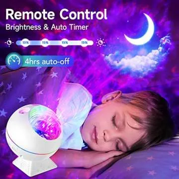 Galaxy Projector for Bedroom, 43 Lighting Modes Moon Star Projector Galaxy Light Projector for Bedroom,Vibrant & Dimmable Starlight Projector Room Projector,Remote Cloud Lights Galaxy Lamp for Bedroom