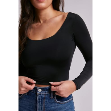 Almere Long Sleeve Top - Soft Stretch Seamless Basic