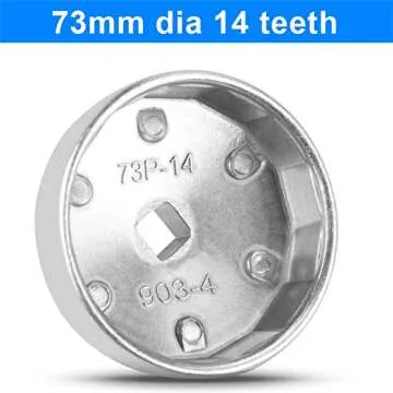 BETOOLL 23pcs Oil Filter Wrench Set, Oil Filter Socket Set with 65, 67, 72, 73, 74, 75, 76, 79, 84, 89, 91, 92, 95, 101mm, Compatible with Toyota VW BMW ‌GMC Sierra Ford Volvo