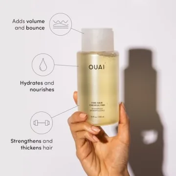 OUAI Fine Hair Shampoo Conditioner Set Sulfate-Free Volumizing