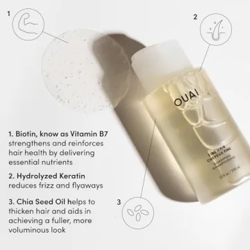 OUAI Fine Hair Shampoo Conditioner Set Sulfate-Free Volumizing