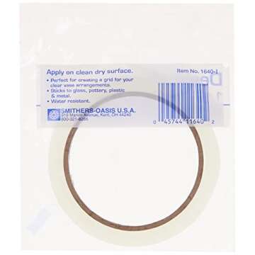 Oasis Clear Floral Tape - 1/4w 60 yrd. Roll by Smithers Oasis