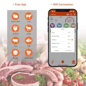 Wireless Meat Thermometer - Smart Cooking Companion