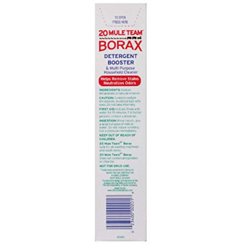 Borax 20 Mule Team Detergent Booster for Ultimate Cleaning Power