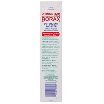 Borax 20 Mule Team Detergent Booster for Ultimate Cleaning Power