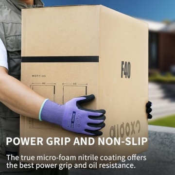 JDL Safety Work Gloves - Durable & Touchscreen Ready