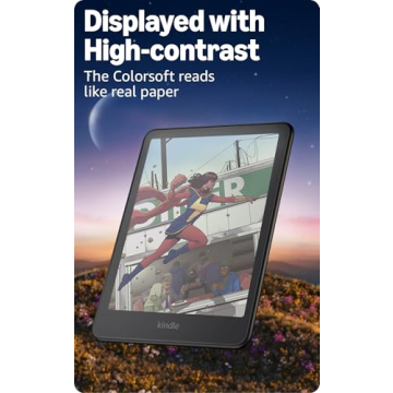 Amazon Kindle Colorsoft 32GB - Waterproof, Long Battery, Color Display