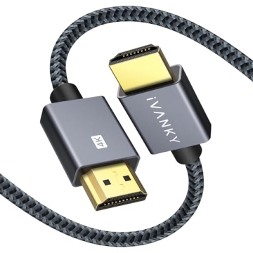 IVANKY 4K HDMI Cable 6.6 ft - Ultimate High-Speed Connectivity