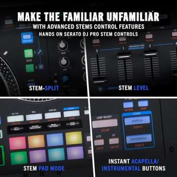 RANE PERFORMER Motorized DJ Controller - 4 Channels