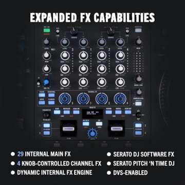 RANE PERFORMER Motorized DJ Controller - 4 Channels