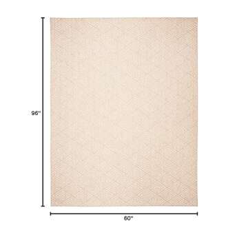 SAFAVIEH Palm Beach Collection Area Rug - 5' x 8', Beige & Beige, Sisal Design, Non-Shedding & Easy Care, Ideal for High Traffic Areas in Living Room, Bedroom (PAB360A)