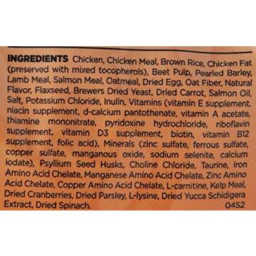 Natural Balance Synergy Ultra Premium Dry Dog Food, Chicken, Chicken Meal & Salmon Meal Formula, 4.5 Pounds