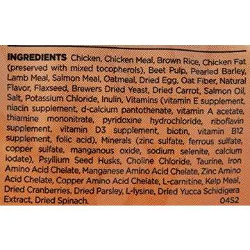 Natural Balance Synergy Ultra Premium Dry Dog Food, Chicken, Chicken Meal & Salmon Meal Formula, 4.5 Pounds