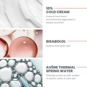 Avene Cold Cream Concentrated Hand Cream, Quick Absorbing for Dry, Chapped Hands, 1.6 Oz