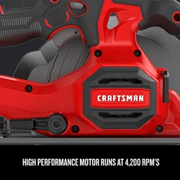 Craftsman V20 Cordless Circular Saw, 6-1/2 inch Bare Tool
