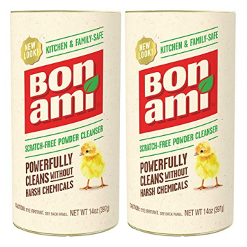 BON AMI Powder Cleanser - Hypoallergenic, Multi-Surface Cleaner & Odor Absorber (2 Pack)