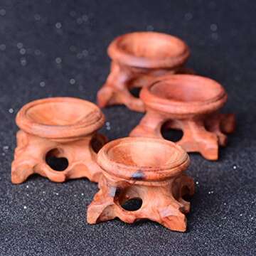 HOMELEX Black Obsidian Crystal Ball for Healing & Decor