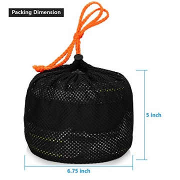 Gutsdoor Camping Cookware Set - Lightweight & Compact Cooking