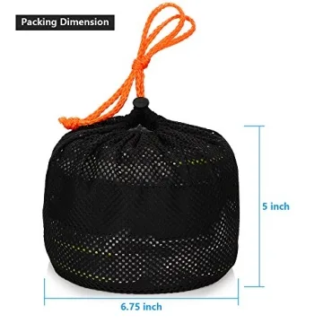 Gutsdoor Camping Cookware Set - Lightweight & Compact Cooking
