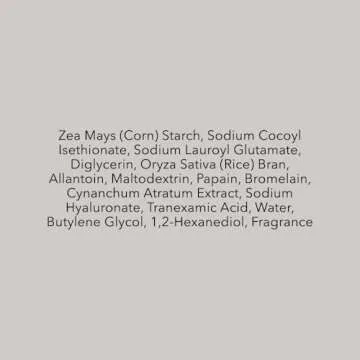 House of Dohwa Rice Bran Powder Wash | Mild Exfoliating Face Wash for Sensitive Skin | Vegan Enzyme Face Scrubber & Exfoliator for Sebum Control – Product of Korea | 60 g (2.1 oz)