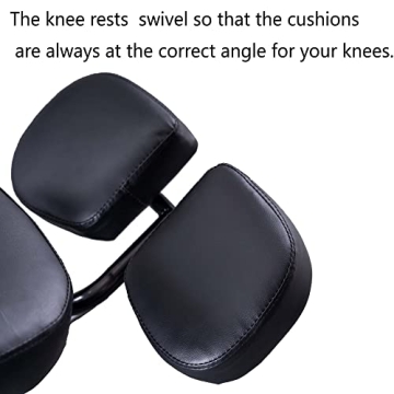 SITSEATSEE Ergonomic Kneeling Chair with Back Support