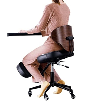 SITSEATSEE Ergonomic Kneeling Chair with Back Support