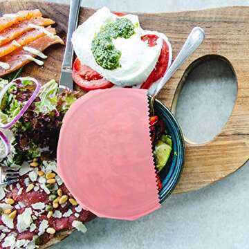 Sustainable Beeswax Food Wrap | Eco-Friendly & Reusable Kitchen Essential | Natural Plastic-Free Alt...