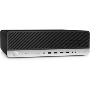 HP EliteDesk 800 G4 Desktop PC, Intel Core i5, 16GB RAM, 256GB SSD